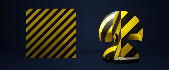 Hazard Stripes swatch
