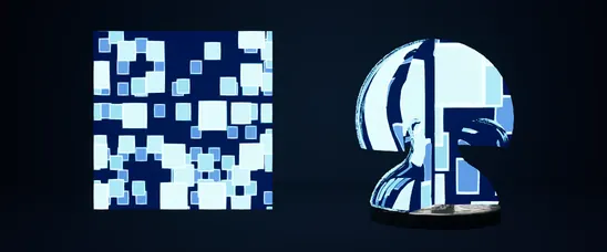 Floating Cubes swatch