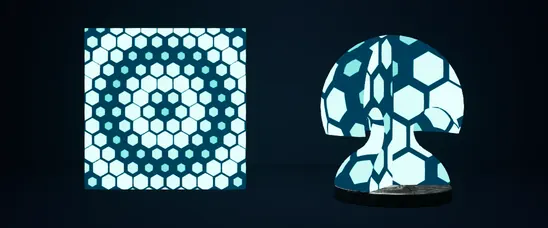Hex Ripple swatch