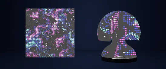 LED Matrix swatch