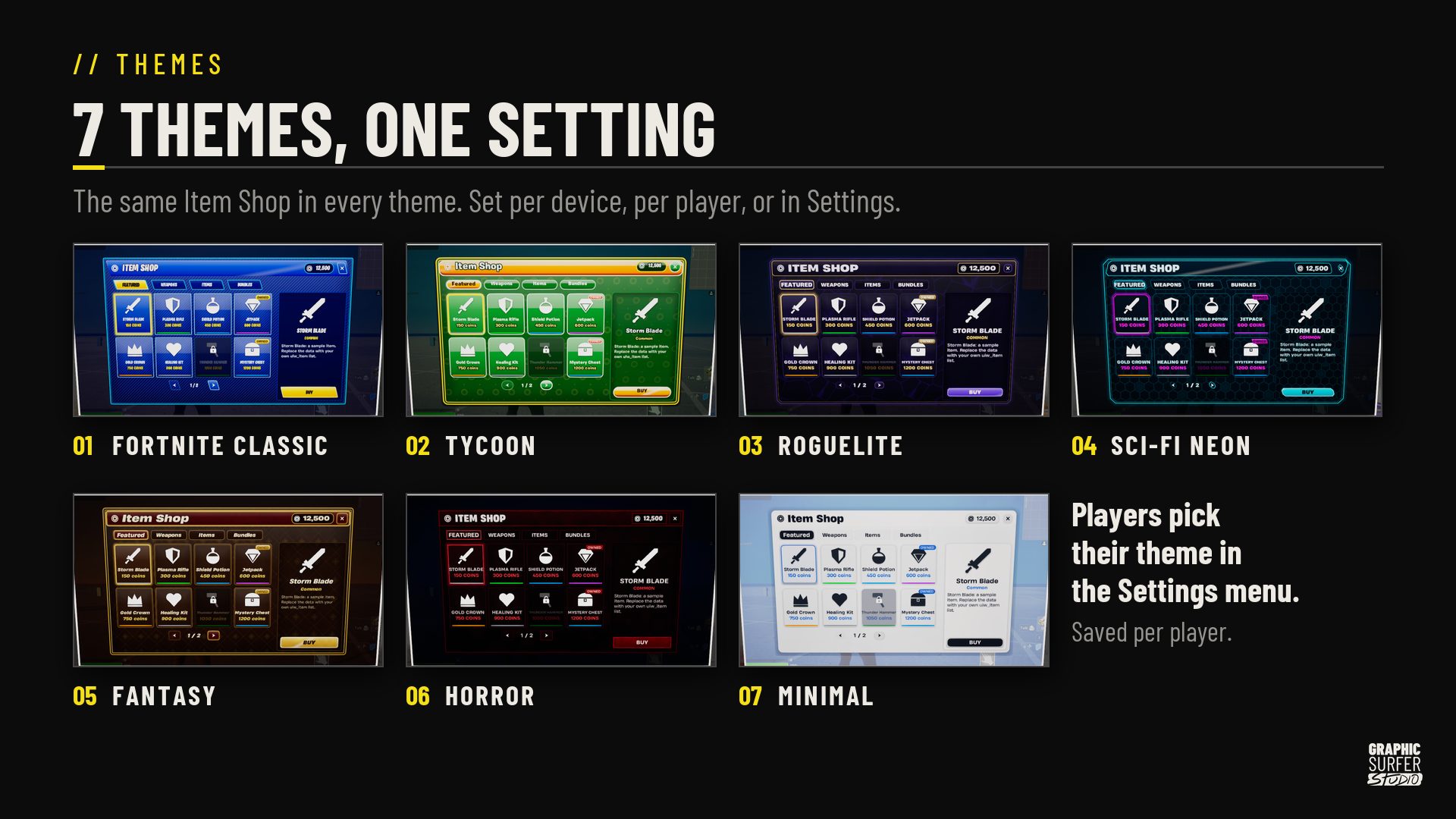 Verse Game Systems kit