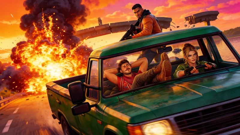 Swampfall key art